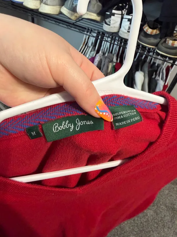 vintage bobby jones sweater vest - Image 2