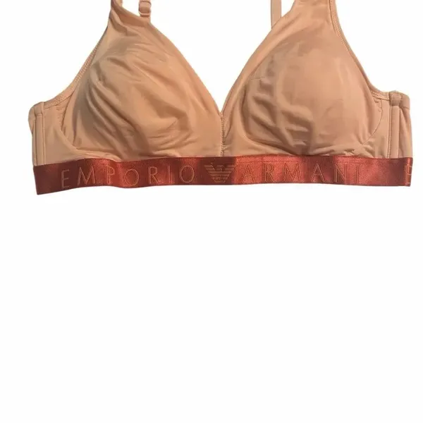 Emporio Armani Pink Pink Padded Bralette(Size Medium) - Image 5