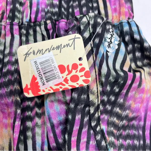 FREE PEOPLE FP‎ Movement The Way Home Short Euphoria Print Womens Size Small NEW - Image 4
