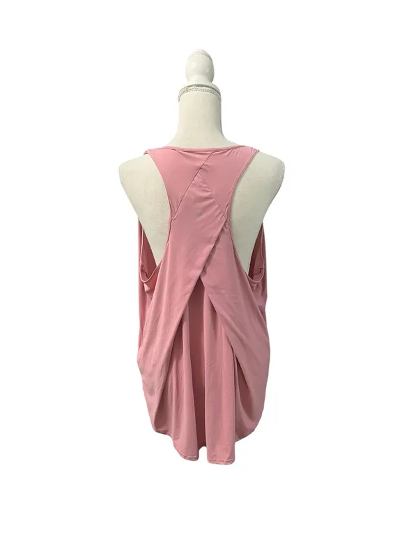 NWT Halara UltraScuplt Pink Scoop Neck Tank Athletic Wear XL Gym Dance - Image 5