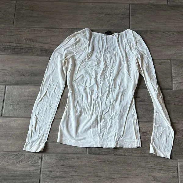 Escada sport White long sleeve top - Image 4