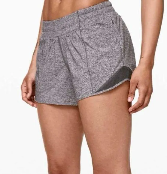 Lululemon Hotty Hot Short 4” in Heather Lux Multi Black Size 8 - Image 11