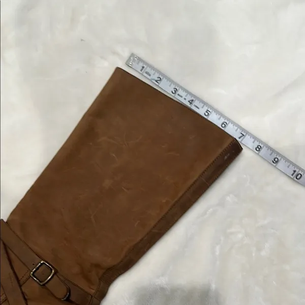 1937 Footwear Brown Over the Knee Suede Boots with Timeless Style - Image 13