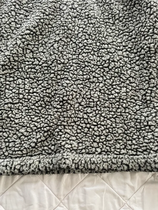 Women Size XL Pullover Fleece Gray - Image 2