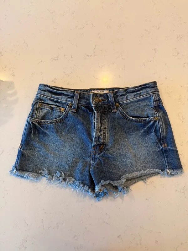 Free People Denim Shorts - Image 2