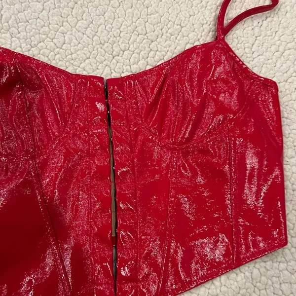 Amazon Red Women's Top - Image 3