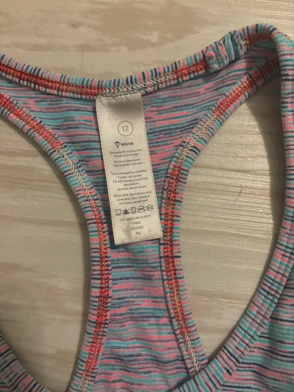 Lululemon Iviva Workout Top Multiple Size 12 - Image 4