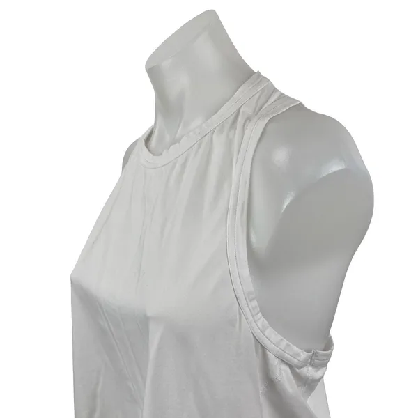 YPB Your Personal Best Women White Racerback Workout Athletic Tank Top Size M - Image 2