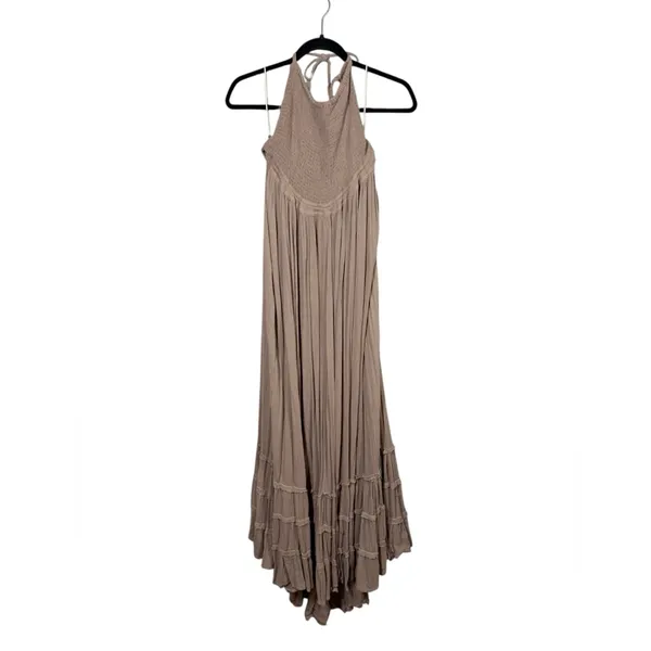 Free People Extratropical Shiny Dress Size Medium - Image 3
