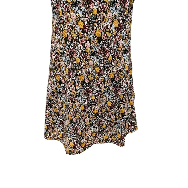 Roolee‎ Floral Print Oversized Collar Neckline Short Sleeve Dress Size Small - Image 4