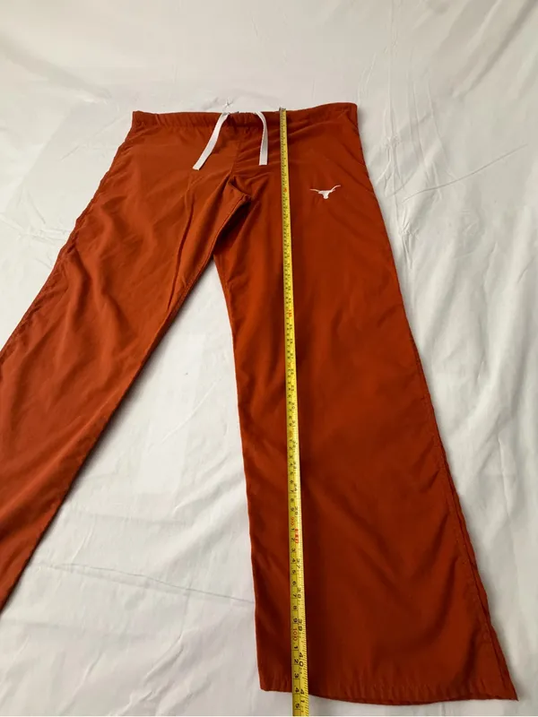 GelScrubs Texas Longhorns women’s Size XL Burnt Orange Scrub Pants(A669) - Image 5