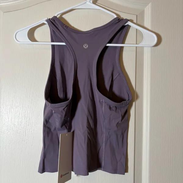 Lululemon Nulux T™ Racerback 171 Cropped Run Tank. NWT SZ 4 purple color - Image 2