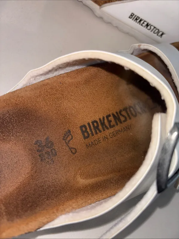 Birkenstock Arizona White Sandals - Image 2