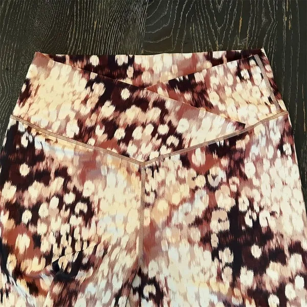 OFFLINE by Aerie High Rise Crossover Leggings Abstract Multicolor XL - Image 3