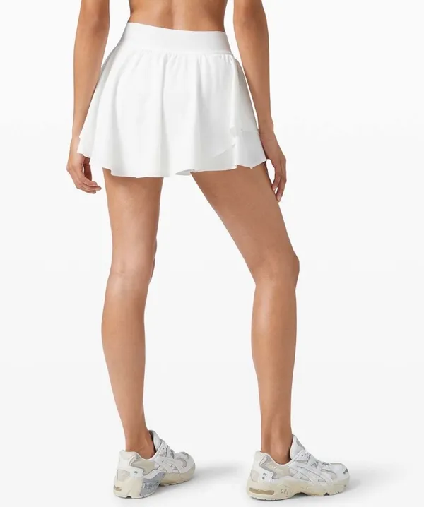 Lululemon Court Rival High Rise Skirt White 4 - Image 9