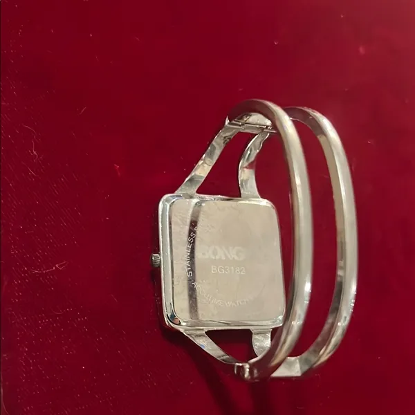 Benyar Silver Square Watch - Image 6