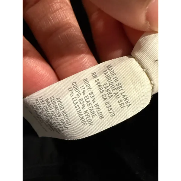 OFFLINE by Aerie Real Me Xtra‎ Flare Bodysuit Black Size Medium Jumpsuit Yoga - Image 5