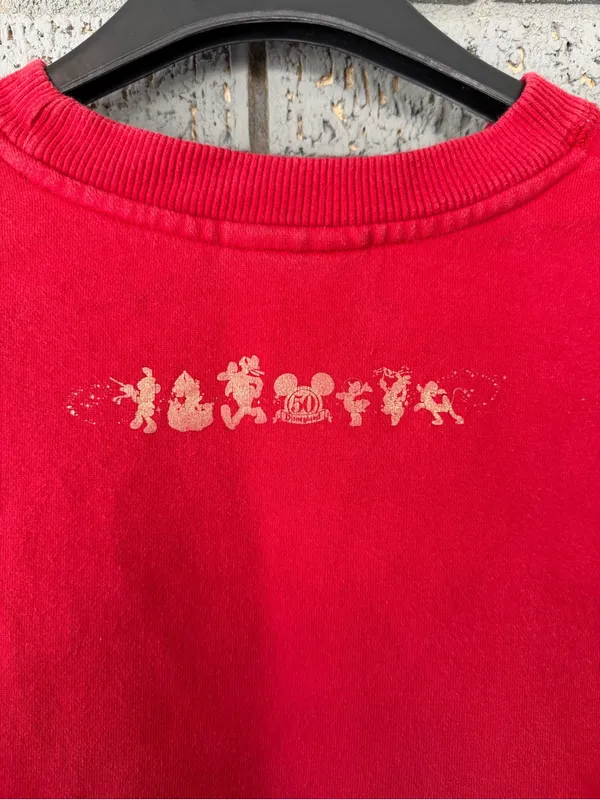 VTG Disneyland Resort 50th Anniversary Crewneck Sweatshirt Size Medium Boxy Fit - Image 7