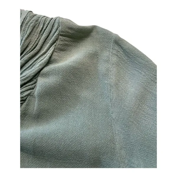 Oh My Gauze! tunic top aqua color sz 1 /small Green - Image 3