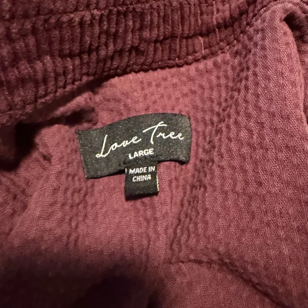 Forever 21 burgundy crop jacket - Image 3