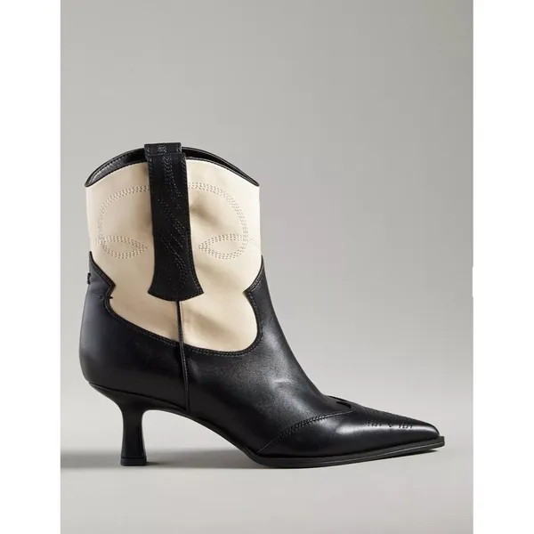 Circus NY by Sam Edelman Women's Olana Flower Size 8 Black/Vanilla Bean - Image 3