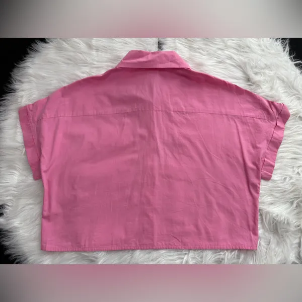 Pink Crop Button - Image 2