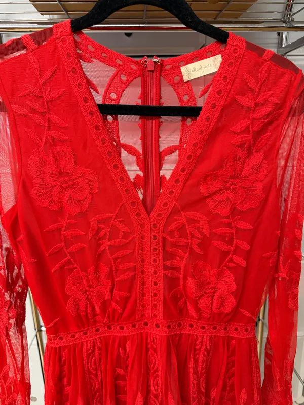 Altar'd State Red Dress - Image 2