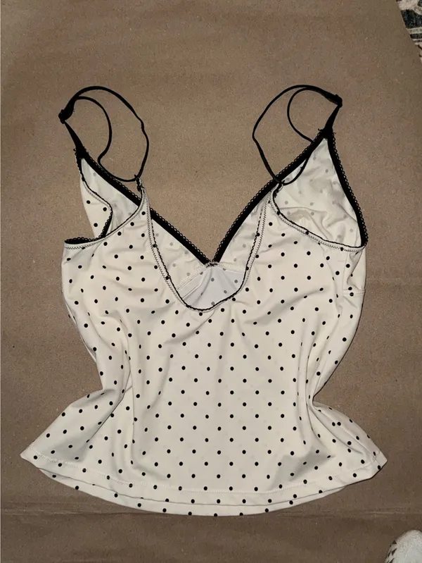 Out From Under Urban Outfitters polka dot tank - Image 2