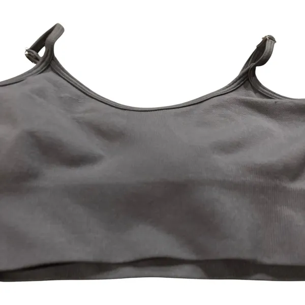 Gray Sports Bra Size S - Image 2