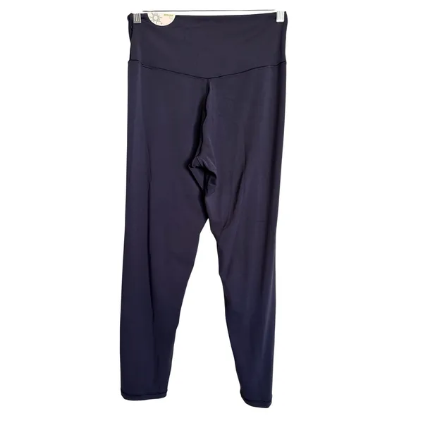 OFFLINE by Aerie Real Me 7/8 Leggings High Rise Crossover Waist Navy Blue XL - Image 3
