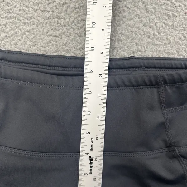Athleta Low Rise Bike Shorts 4" Gray Athletic Athleisure Workout Women's Small - Image 8