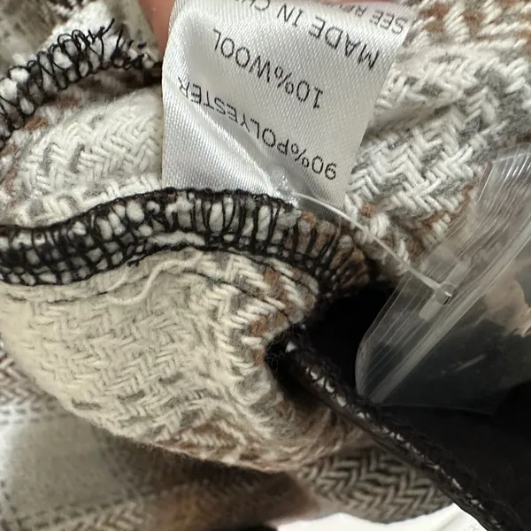 Sweet Lovely Herringbone Coat dress/shacket - Image 4