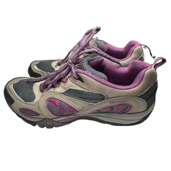 Merrell performance wear select grip Women's castle rock purple gray hiking shoe - Image 6