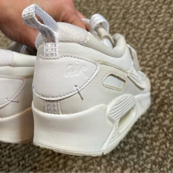 Nike Air Max 90 Futura Triple White Shoes Sneakers DM9922-101 - Image 10