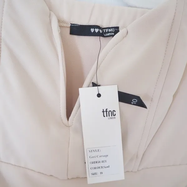 NWT TFNC London One-Shoulder Geri Corsage Dress - Image 6