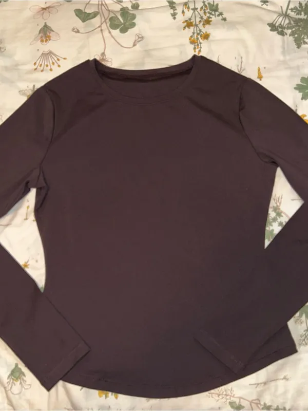 CSB Form Lite Long Sleeve Top Brown Size XL - Image 4