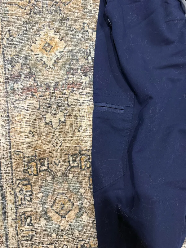 Navy FIGS Jogger Scrub Pants - Image 2
