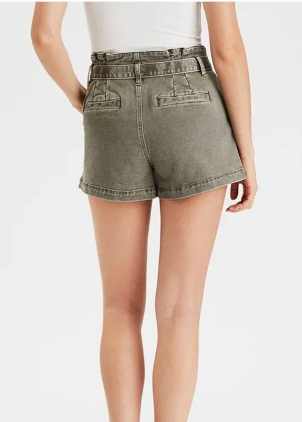 American Eagle Outfitters Paper Bag Shorts - Image 4