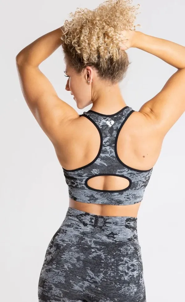 Women's Best Wear CAMO SEAMLESS SPORTS BRA - Image 2