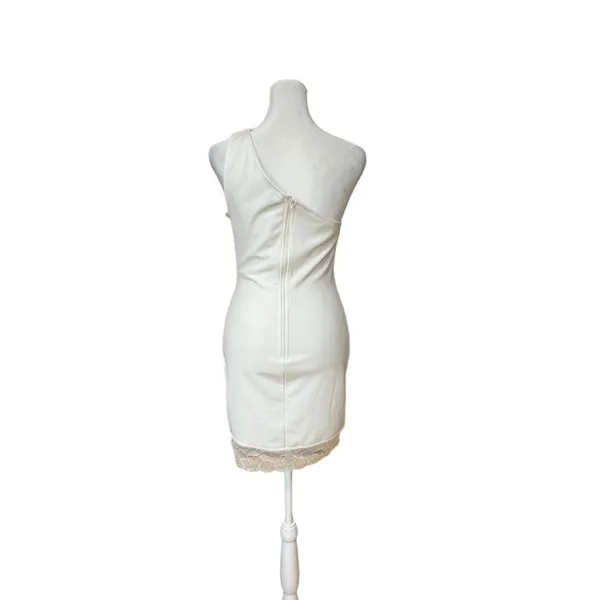 Windsor White Bodycon Mini Dress Women Medium - Image 2