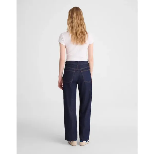 Madewell The Perfect Vintage Wide-Leg Jean in Airy Denim Rinse Wash US 27 NWT - Image 5