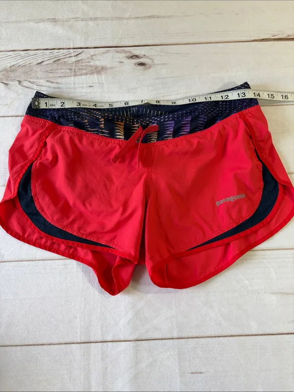 Patagonia Red Women's Athletic Shorts - Image 3