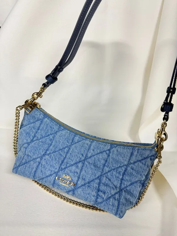 coach Caitlin Shoulder Bag With Quilting cdz89 - Image 2