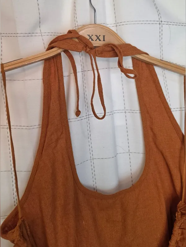 Free People Free-est Melted Away Cotton-Linen Top - Image 7
