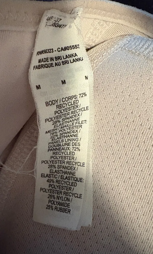 White Nike Sports Bra - Image 4