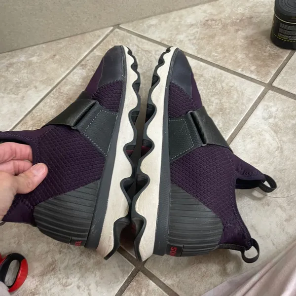 Sorel Kinetic plumb Breakthru Slip On‎ Athletic Shoes Purple Women US 8 Preown - Image 6