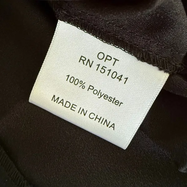 O.P.T One Pretty Time On The Run Long Sleeve Chiffon Midi Dress M - Image 9