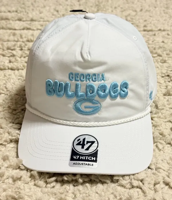 '47 Brand Georgia Bulldogs Brrr Nylon Hitch Adjustable Snapback Hat - Image 2