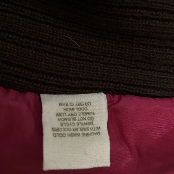 Free People Nordic‎ Southwest Boho Brown Puffer Vest Hooded Embroidered Womens M - Image 12