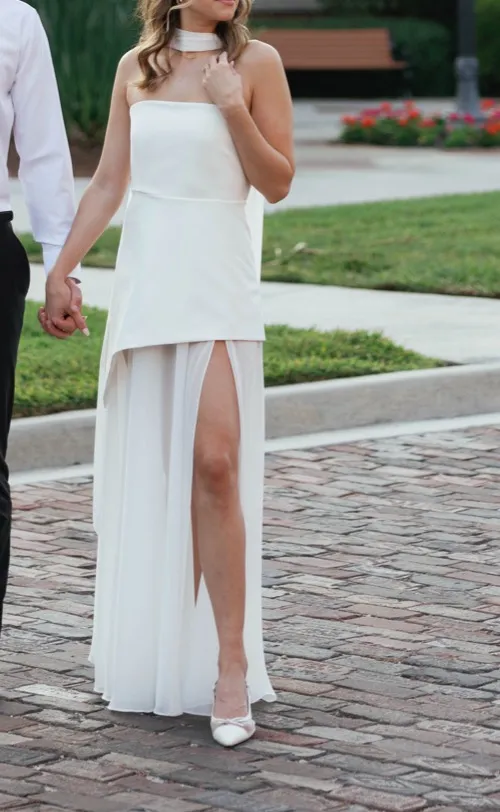 Matters Store Monaco White Dress Size M Size M - Image 4